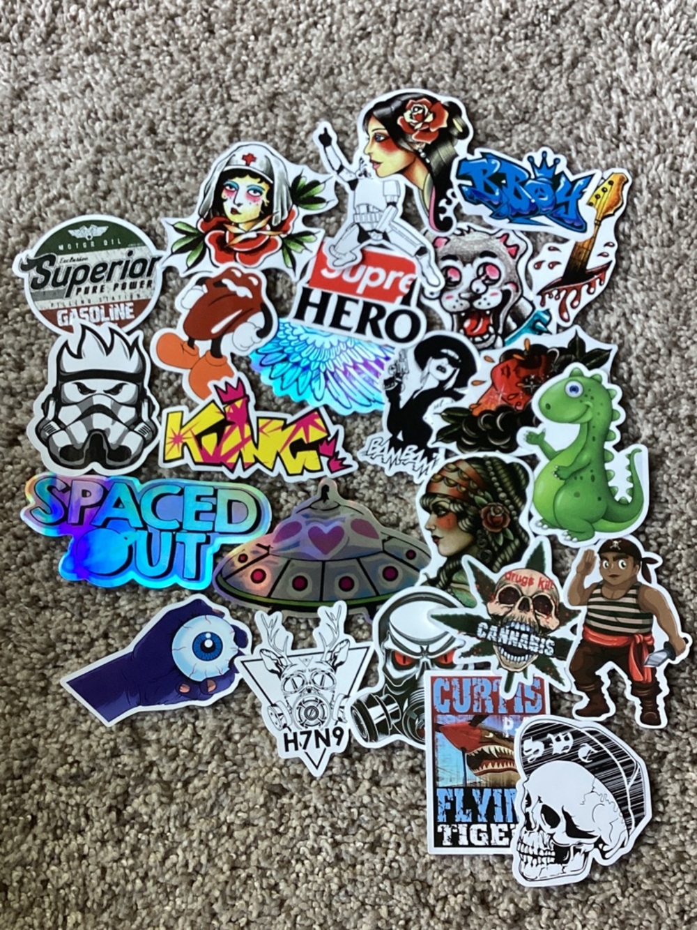 Stickers over 100